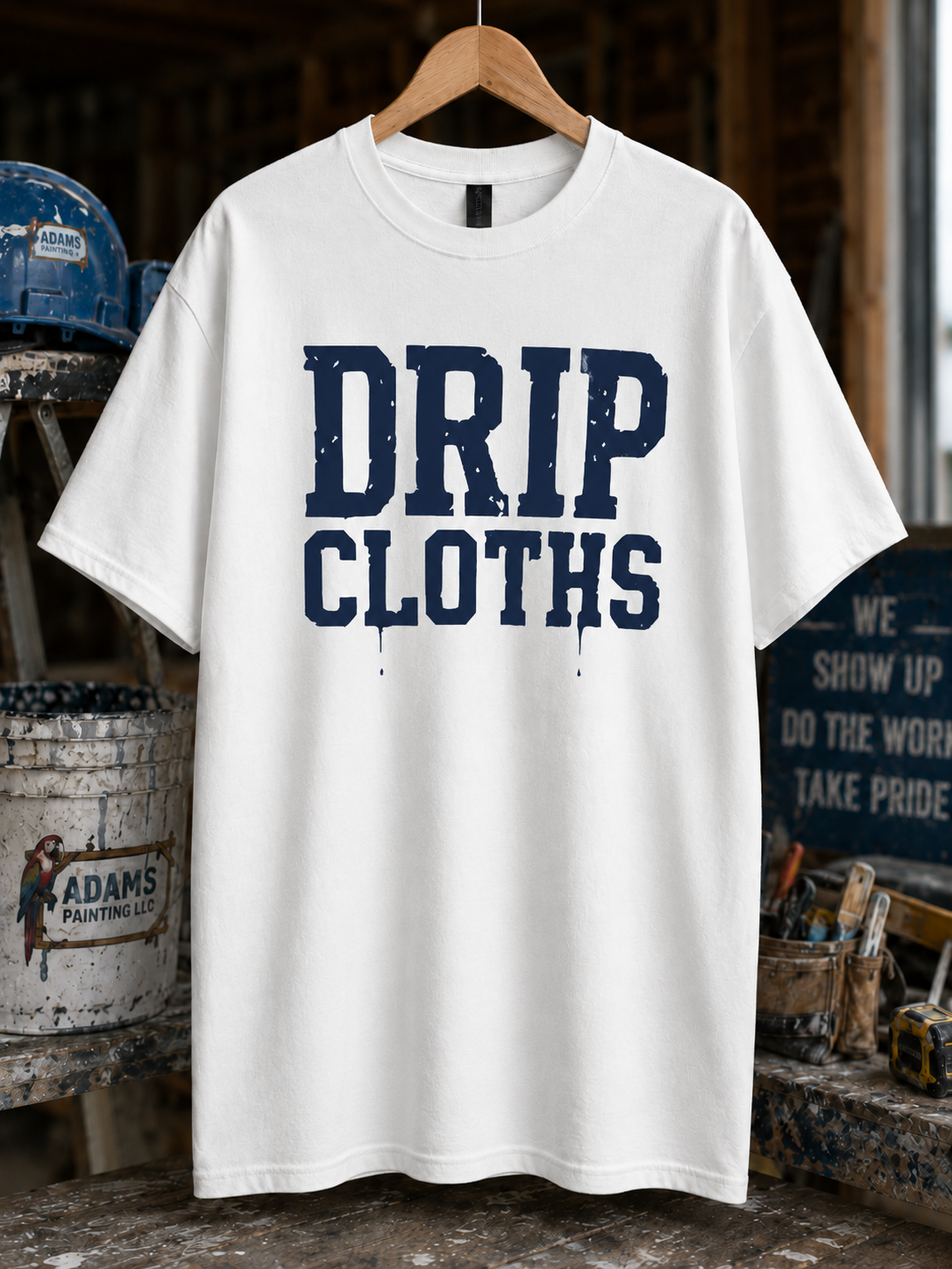 Drip Cloths Shirt/Hat Combo