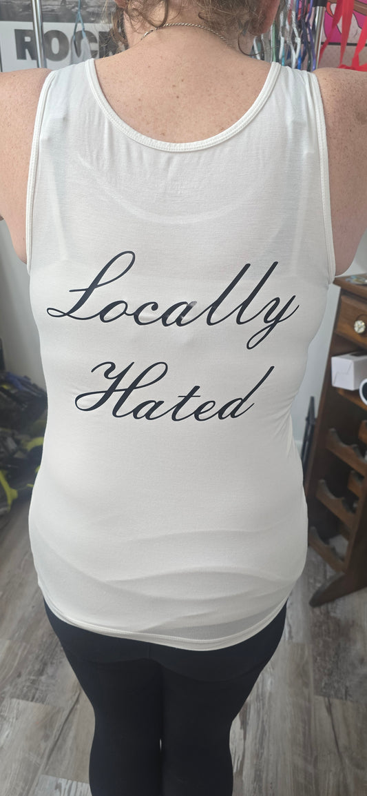 Camiseta de "Odiado Localmente"