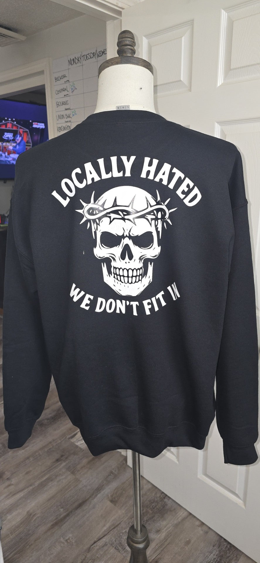 Sudadera odiada localmente